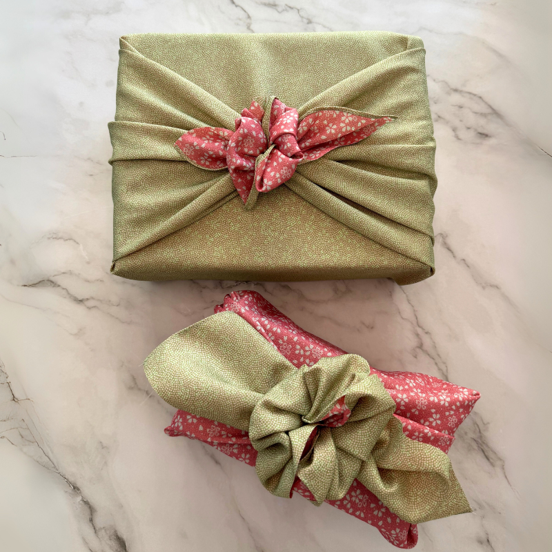 Reversible Furoshiki (Japanese Wrapping Cloth)