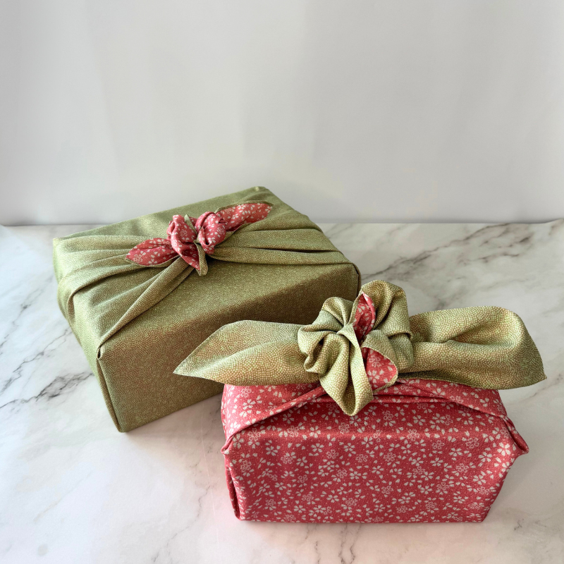 Reversible Furoshiki (Japanese Wrapping Cloth)