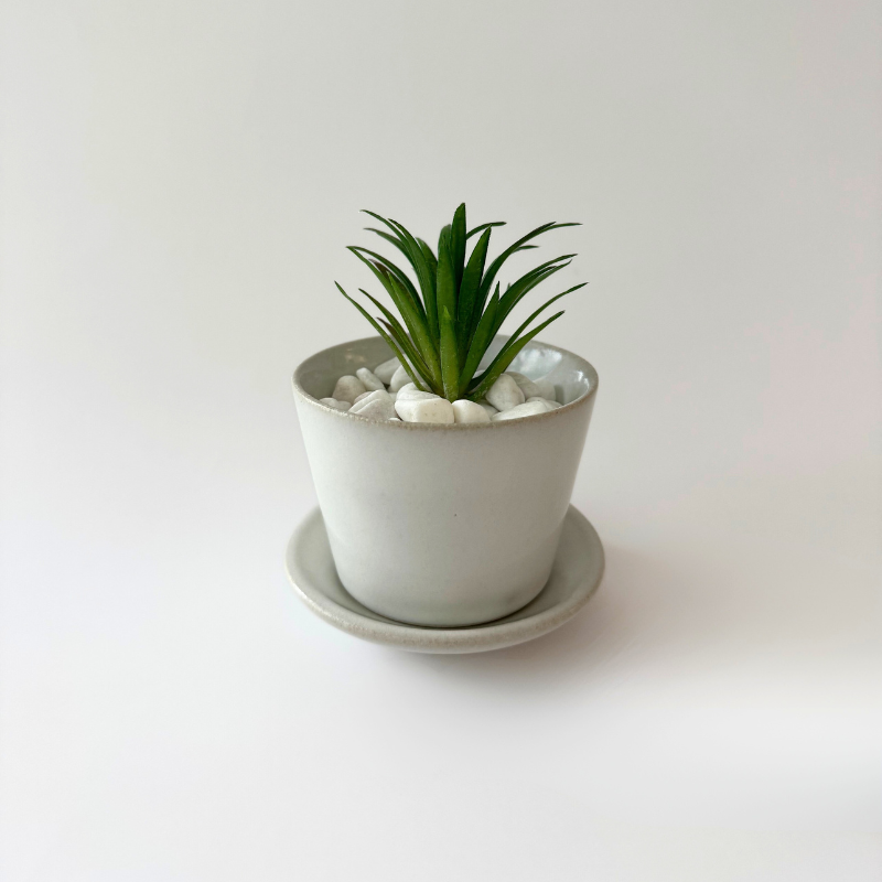 planter saucer set Japanese Planter and Saucer Set