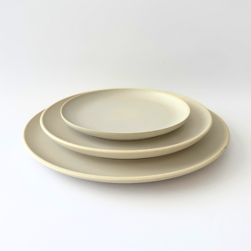 3-Piece Plate Set (Large, Medium & Small Sizes)