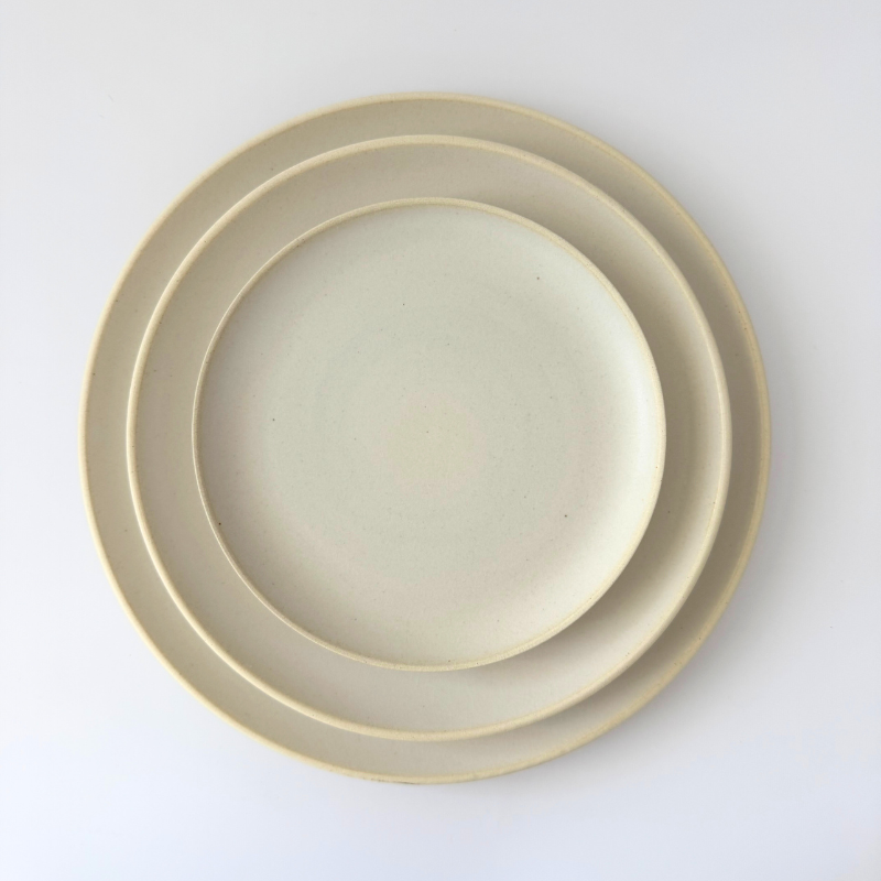 3-Piece Plate Set (Large, Medium & Small Sizes)