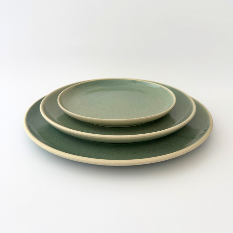 3-Piece Plate Set (Large, Medium & Small Sizes)