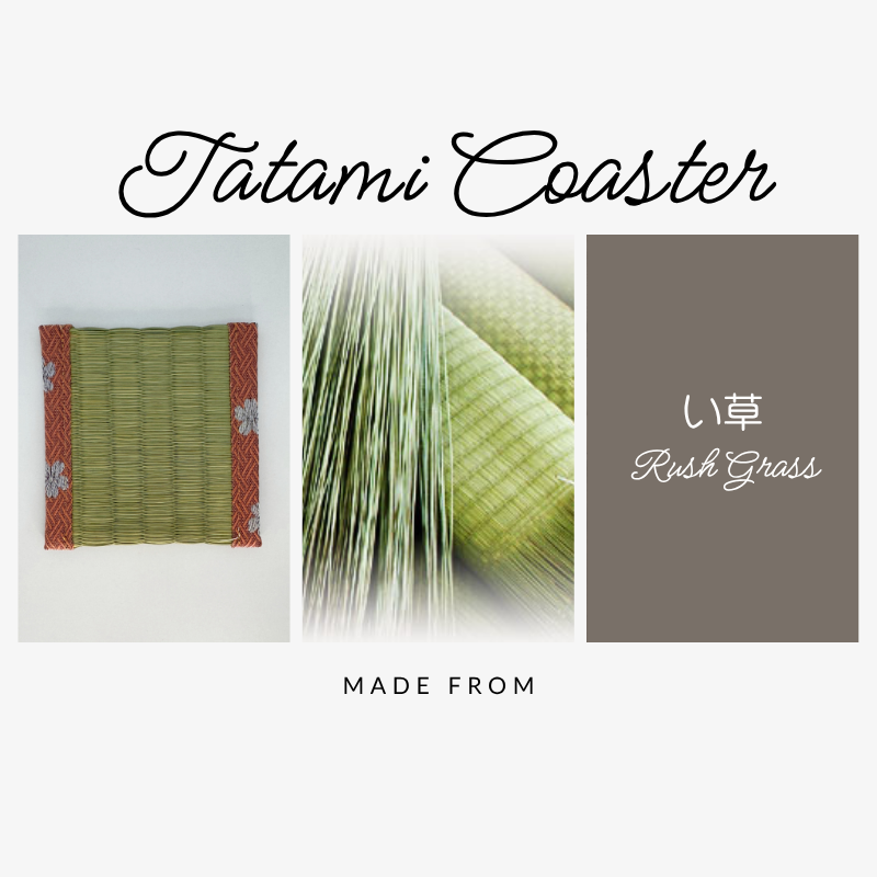 Tatami Coaster (10cm x 10cm)