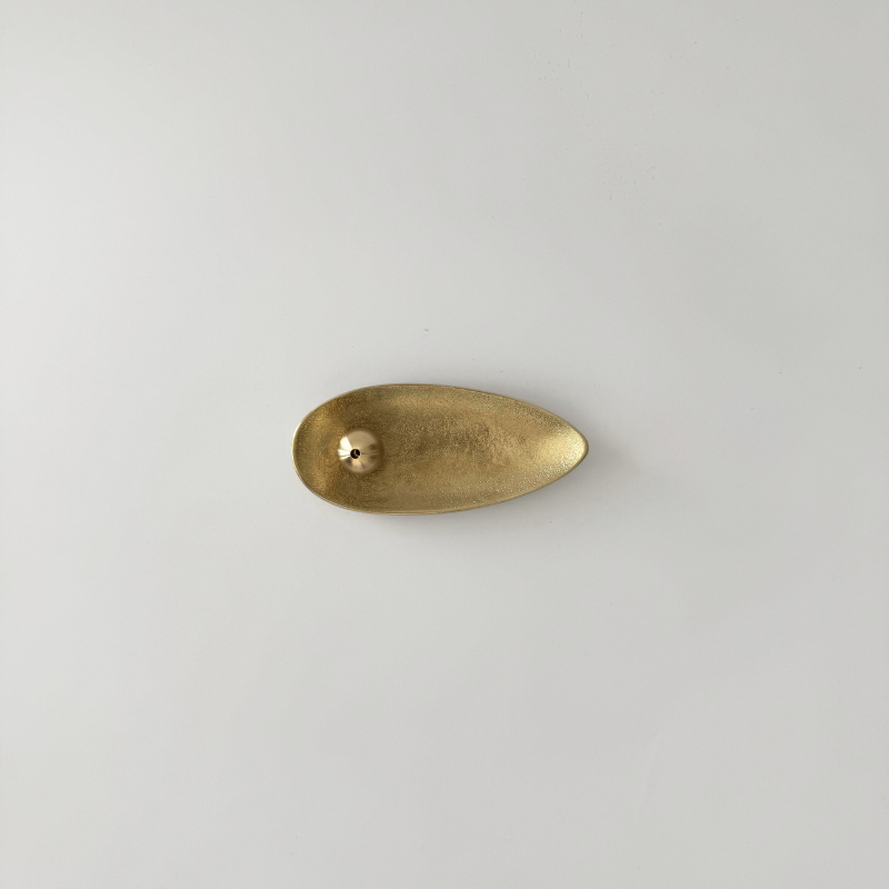 Incense Holder – Bamboo (Gold)