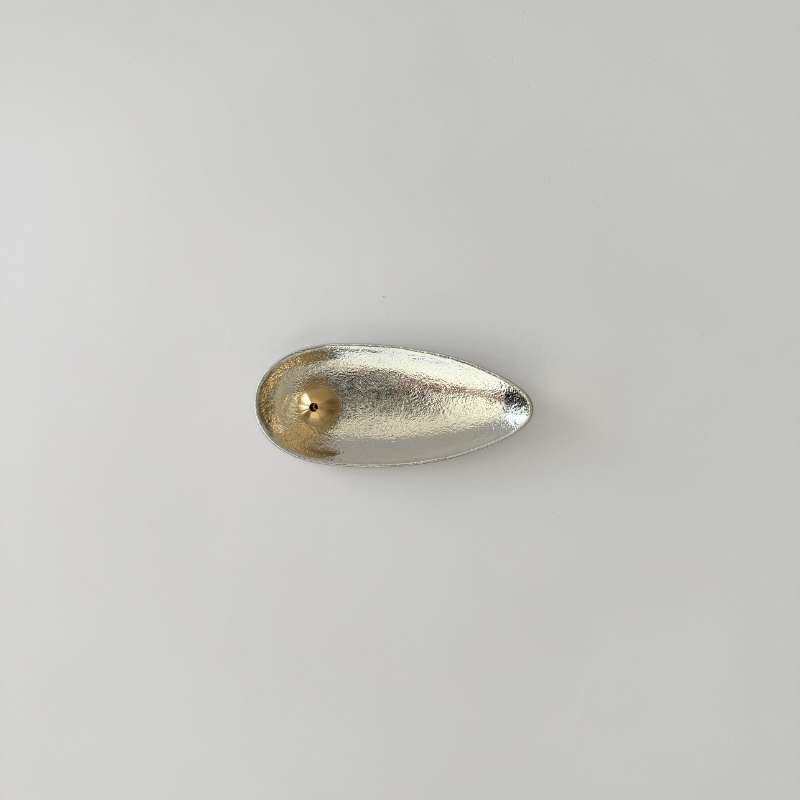 Incense Holder – Bamboo (Silver)