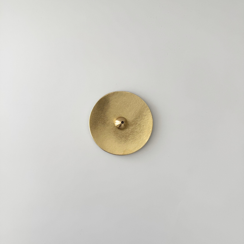 Incense Holder – Round (Gold)