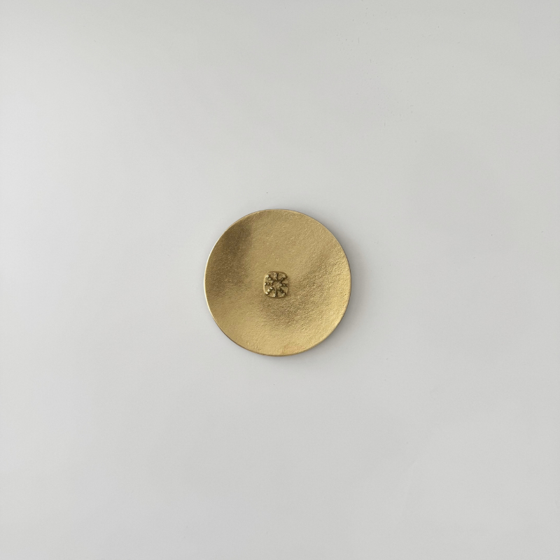 Incense Holder – Round (Gold)