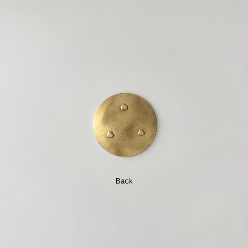 Incense Holder – Round (Gold)