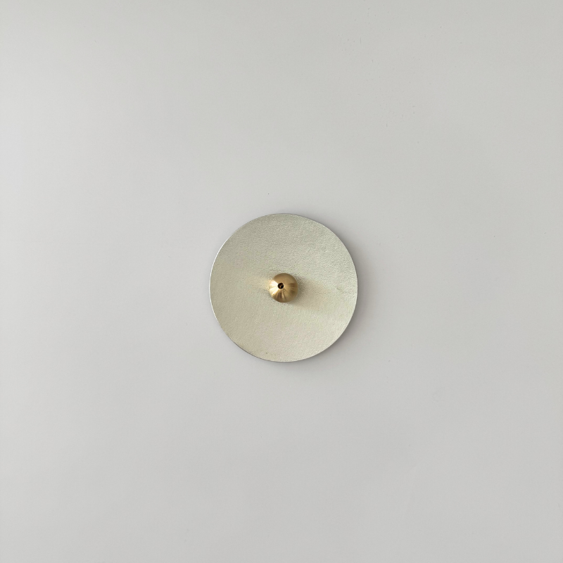 Incense Holder – Round (Silver)