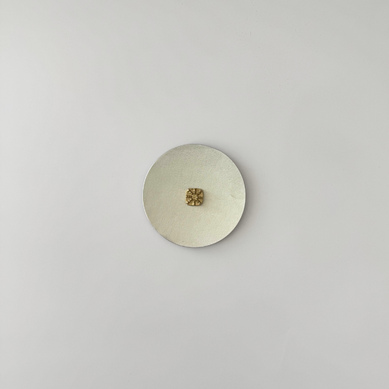 Incense Holder – Round (Silver)