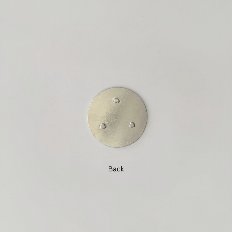 Incense Holder – Round (Silver)