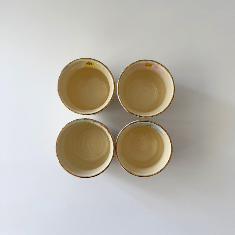 Fenjan (Arabic Coffee Cup), Set of 4