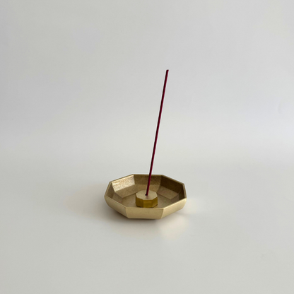 Incense Bowl – Eight Trigrams (Gold)