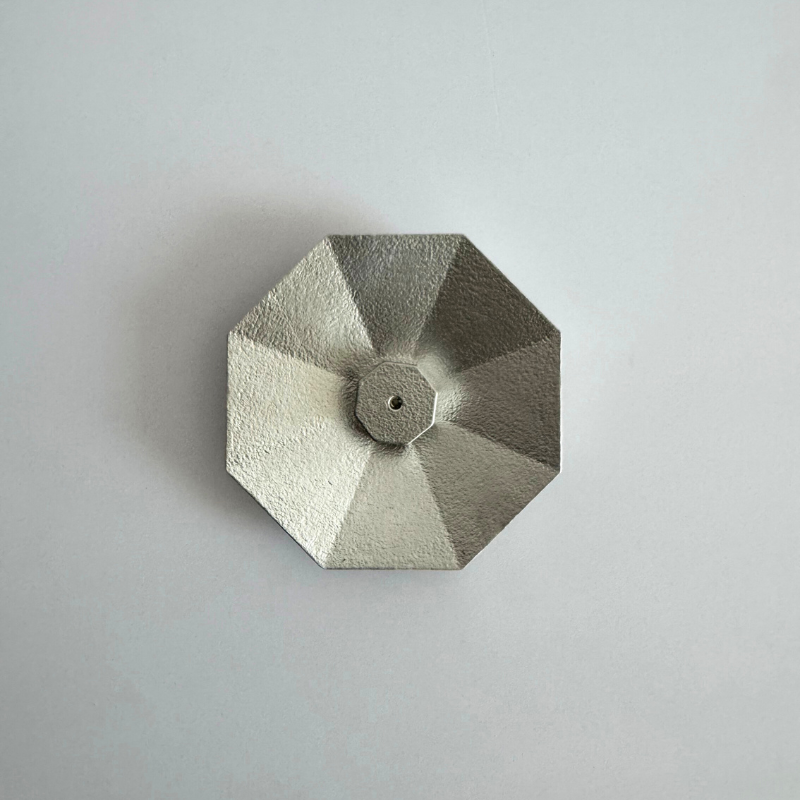 Incense Plate – Eight Trigrams (Silver)